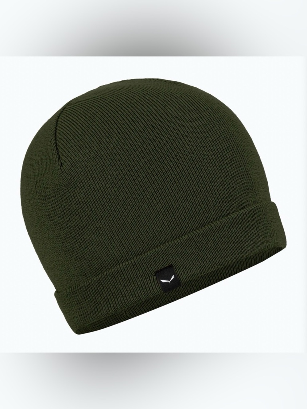 Salewa Puez AM Merino Wool Beanie Winter Hat -Olive Green